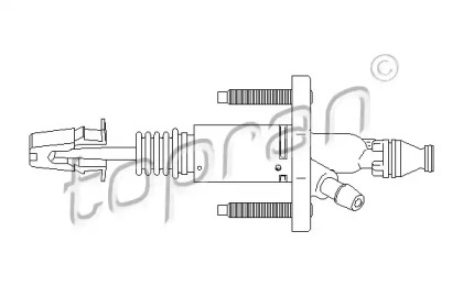 207632 TOPRAN Циліндр зчеплення