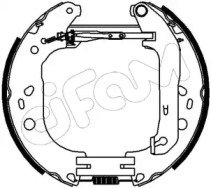 151229 CIFAM CIFAM FORD Гальмівні колодки (барабан) Kit premounted, Focus II 04-