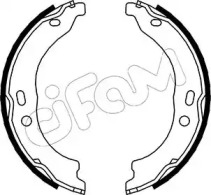 153094 CIFAM CIFAM CITROEN Щеки тормозные задние ручного тормоза Jumper 2.2HDI 06-