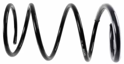 998708 SACHS Пружина подвески передняя