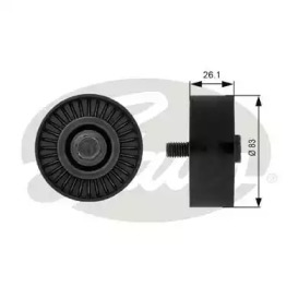 T38027 GATES Ролик Gates