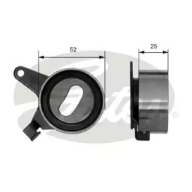T41031 GATES Ролик модуля натягувача ременя
