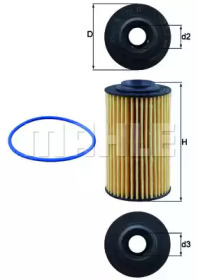 OX399D KNECHT Масляний фiльтр