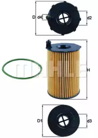 OX420D KNECHT Масляний фiльтр