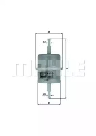 KL63OF KNECHT Паливний фільтр