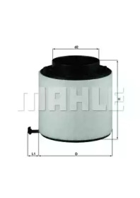 LX2092D KNECHT Повітряний фільтр