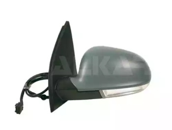 6127128 ALKAR Зеркало лев. с поворотником эл.,регулировка,с подогревом,грунт.,асферическое