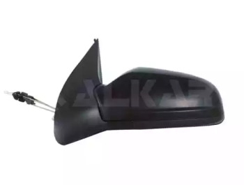 6138438 ALKAR дзеркало прав., мех. регулировка, грунт, випукл.