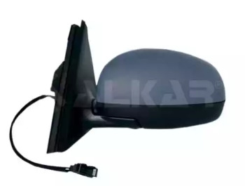 6139559 ALKAR Зеркало левое эл.рег., обогреваемое, грунт., асферическое