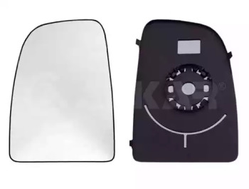 6402922 ALKAR Зеркало правое стекло+держатель,выпуклое