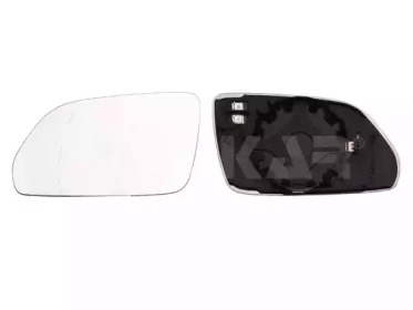 6411111 ALKAR Зеркало левое, стекло + держатель, обогрев.,асферич. -10/08