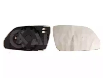 6412111 ALKAR Зеркало правое, стекло + держатель, обогрев.,выпуклое -10/08