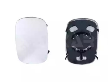 6433930 ALKAR Скло дзеркала лев/прав.выпуклое,обогрев. с 01 до -09