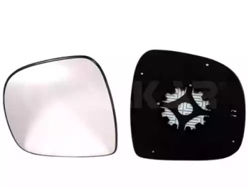 6472969 ALKAR Стекло зеркала прав. + крепление , подогрев, асферич