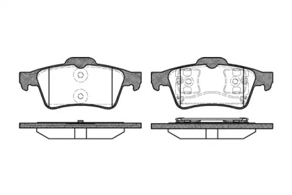 P942300 WOKING Колодки тормозные дисковые