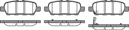 P976331 WOKING Колодки тормозные