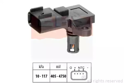 1993097 EPS EPS LANDROVER Датчик давления во впускном коллекторе Range Rover 4,2 -12, FORD C-Max, Focus