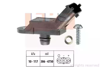 1993133 EPS EPS FIAT Датчик давления воздуха Doblo,Grande Punto,Idea,Punto,Lancia