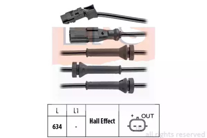 1960056 EPS EPS RENAULT датчик ABS передн.Dacia Logan,Sandero,Clio