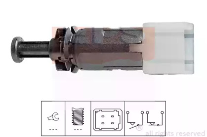 1810149 EPS EPS RENAULT Выключатель STOP-сигналов(4конт) Clio,Kangoo,Laguna,Master II,Trafic II