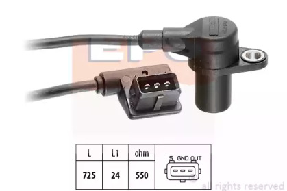 1953130 EPS EPS BMW Датчик оборотов двигателя 3 E36 320I,5 E34 520 24V,525 88-