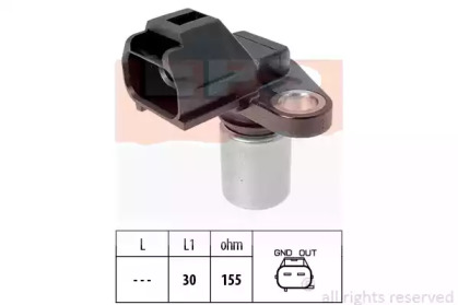 1953263 EPS EPS FORD датчик обертів двигуна Mondeo, Focus, Kuga, 2,5 05-, VOLVO 2,0-2,5 97-,