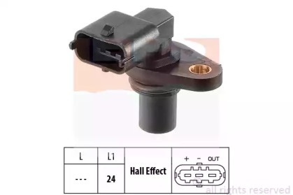 1953480 EPS EPS OPEL Датчик оборотов двигателя Astra H 1.6/1.8 Zafira B 1.6/2.2,Vectra C,Signum 03-