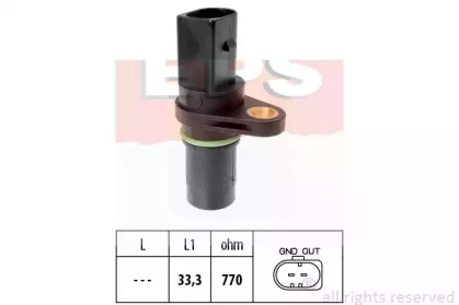 1953640 EPS EPS датчик обертів двигуна VW 1,8TSI, 2.0TSI
