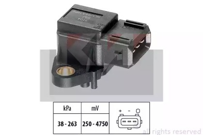 493104 KW 493 104 KW Датчик тиску повітря(вакуума)