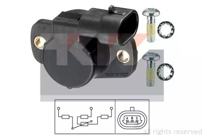 495083 KW Датчик дросельной заслонки, Megane -03