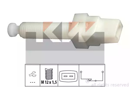 510015 KW 510 015 KW Датчик педалі гальм/зчеплення