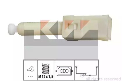 510087 KW Датчик стоп сигнала, Passat 96-00