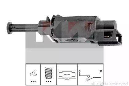 510143 KW 510 143 KW Датчик педалі гальм/зчеплення (аналог EPS 1.810.143/Facet 7.1143 )
