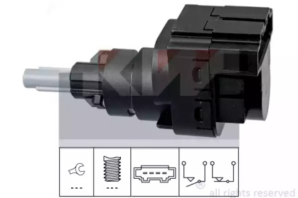 510228 KW Датчик стоп-сигнала, 1.9/2.0TDI 04-08 (4 контакта)