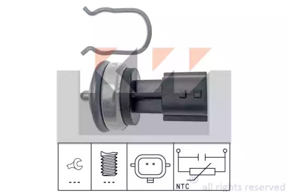 530337 KW 530 337 KW Датчик температури охолодж. рідини/масла/топлива