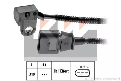 453456 KW 453 456 KW Датчик  р/вала,  к/вала