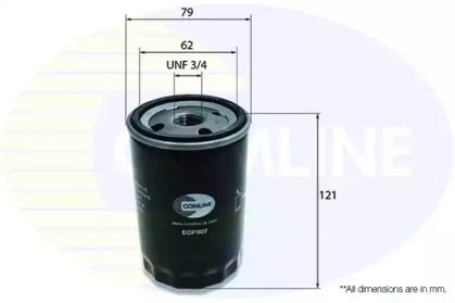 EOF007 COMLINE EOF007 Comline - Фільтр оливи ( аналогWL7070/OC47 )