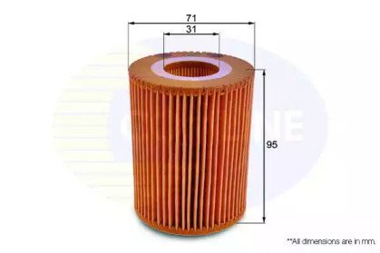 EOF186 COMLINE EOF186 Comline - Фільтр оливи