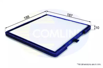 EKF184 COMLINE EKF184 Comline Фільтр салону