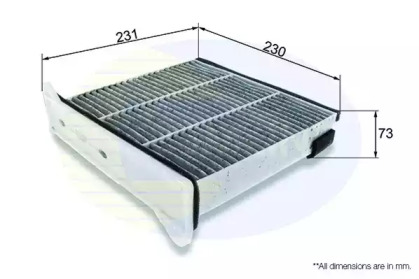 EKF349A COMLINE EKF349A Comline - Фільтр салону