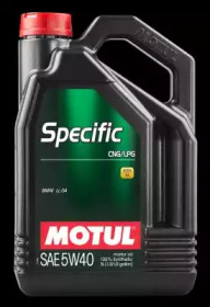 101719 MOTUL Масло моторное Specific CNG/LPG 5W40 5L