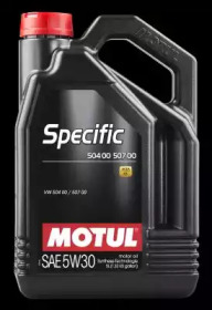 106375 MOTUL Масло моторное синтетическое `Specific 504.00-507.00 5W-30`, 5L