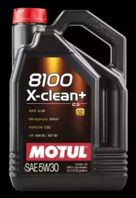 106377 MOTUL Масло моторное 8100 X-CLEAN + SAE 5W30 (5L)