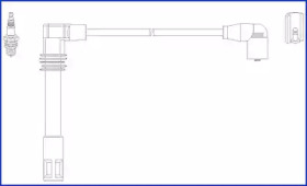 134803 HITACHI Провода зажигания