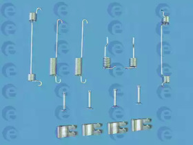 310012 ERT Монтажний к-кт гальмівних колодок