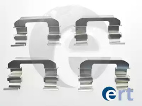 420062 ERT Монтажний к-кт гальмівних колодок