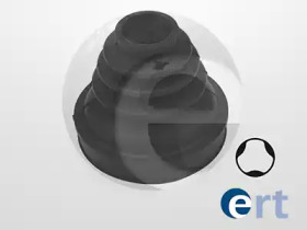 500434 ERT Пильник ШРУС гумовий + змазка