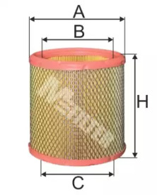 A393 MFILTER Фильтр воздушный 1.1i Berlingo/Partner 96-02/ 1.4i Peugeot 306 93-02