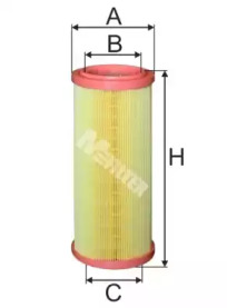 A891 MFILTER Фільтр повітряний Doblo 1.6i/ 1.9D/JTD 01-