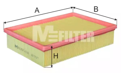 K216 MFILTER Фільтр повітряний Escort/Orion 1.6/1.8 i/1.8TD